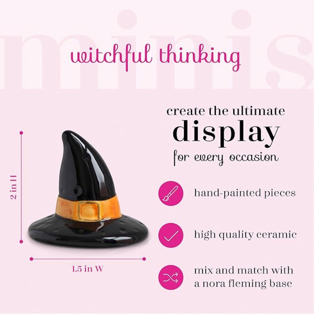 Nora Fleming Witch Hat Mini instruction