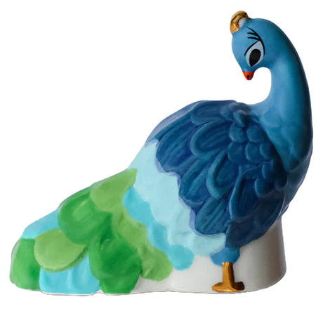 Cuddle Decor nora fleming fancy feathers peacock