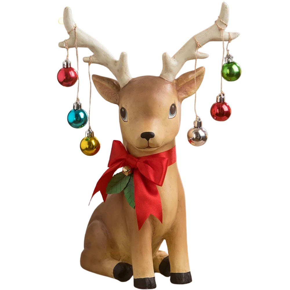 Ornamental Reindeer Paper Mache