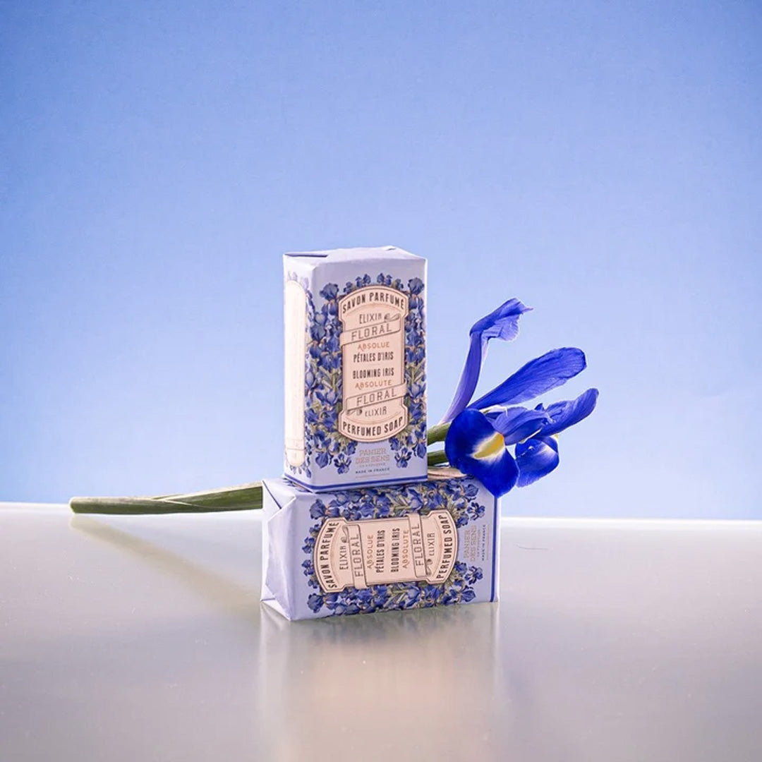 Cuddle Decor French Soap Bar - Blooming Iris by PANIER DES SENS 2