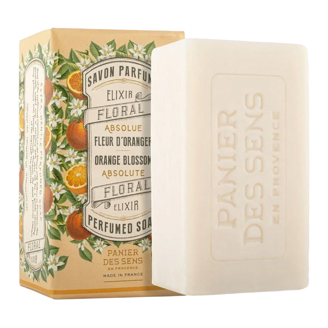 Cuddle Decor French Soap Bar - Orange Blossom by PANIER DES SENS 1