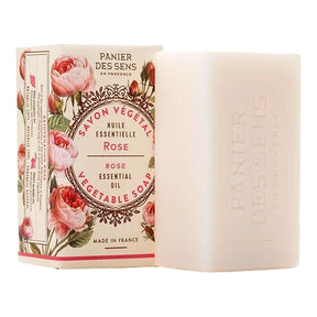 Cuddle Decor French Soap Bar - Rejuvenating Rose by PANIER DES SENS 1