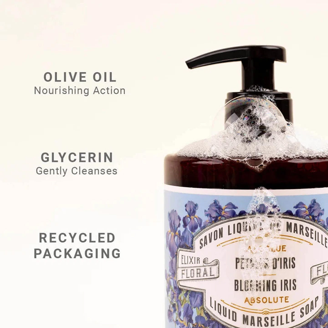 Cuddle Decor Liquid Marseille Soap - Blooming Iris by PANIER DES SENS 10