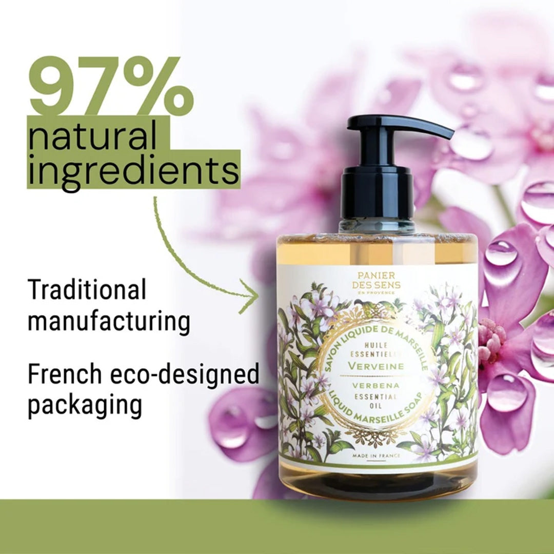 Cuddle Decor Liquid Marseille Soap - Energizing Verbena by PANIER DES SENS 2