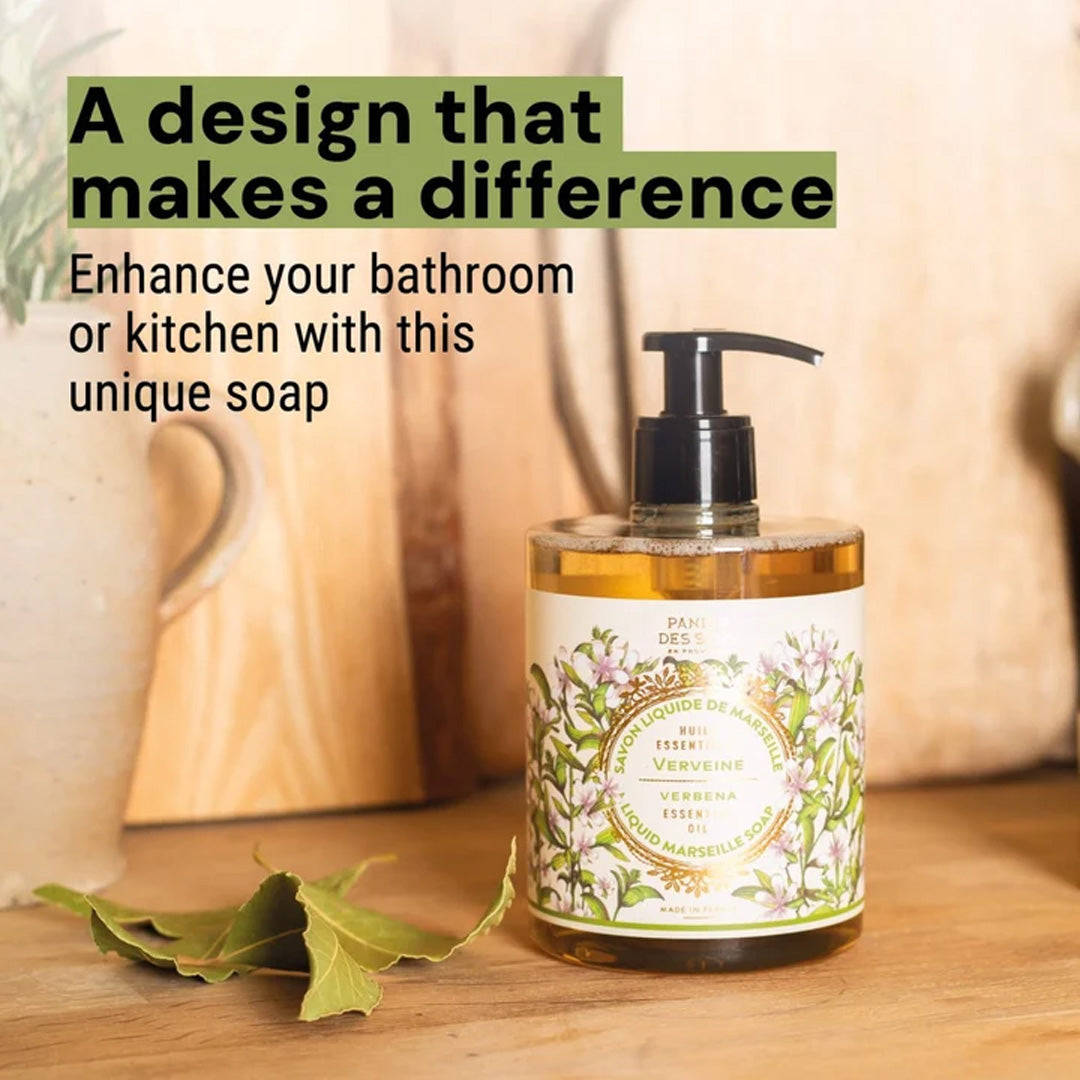 Cuddle Decor Liquid Marseille Soap - Energizing Verbena by PANIER DES SENS 6