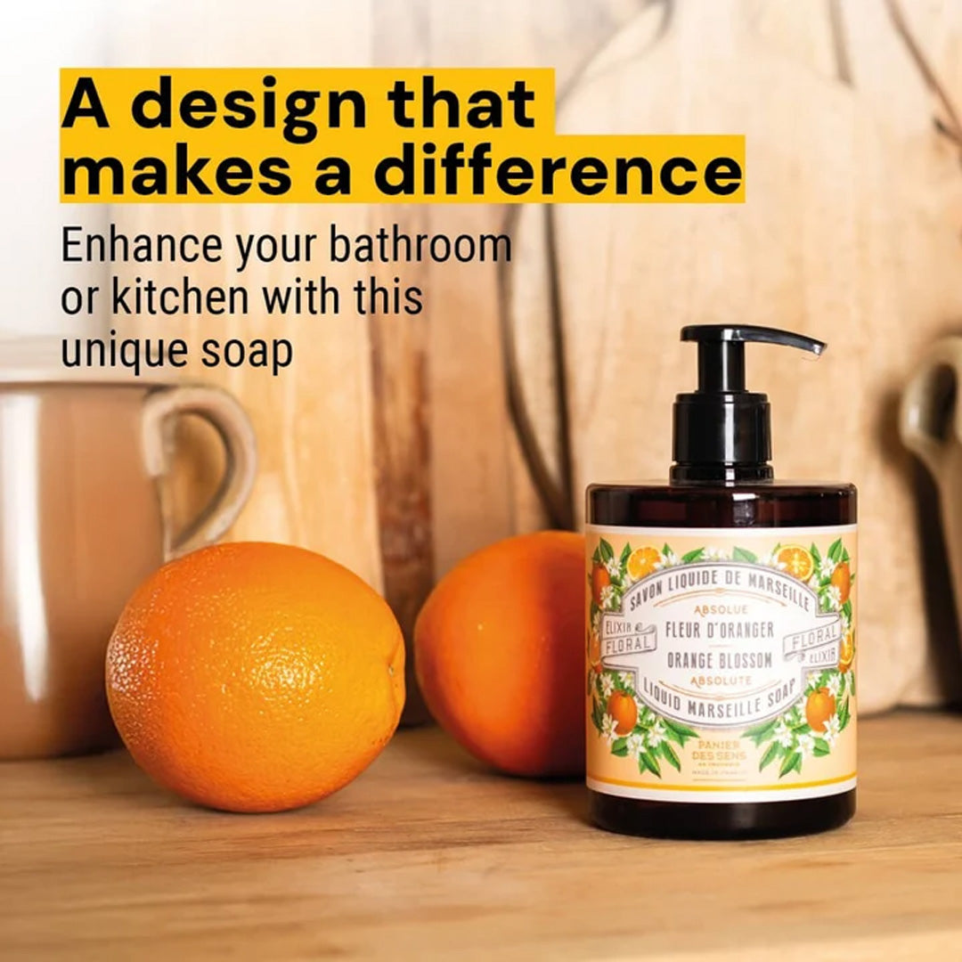 Cuddle Decor Liquid Marseille Soap - Orange Blossom by PANIER DES SENS 7