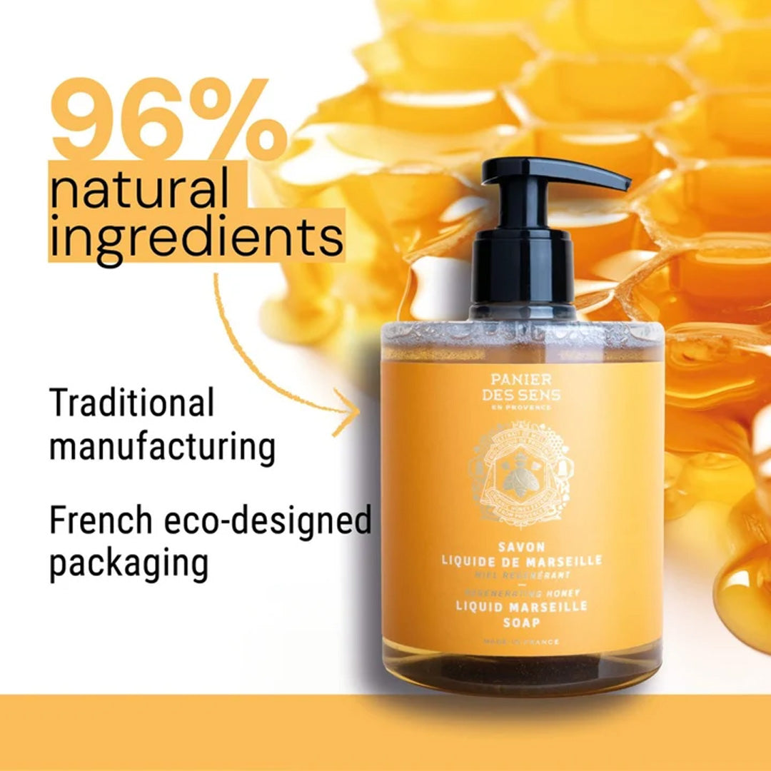 Cuddle Decor Liquid Marseille Soap - Regenerating Honey by PANIER DES SENS 2