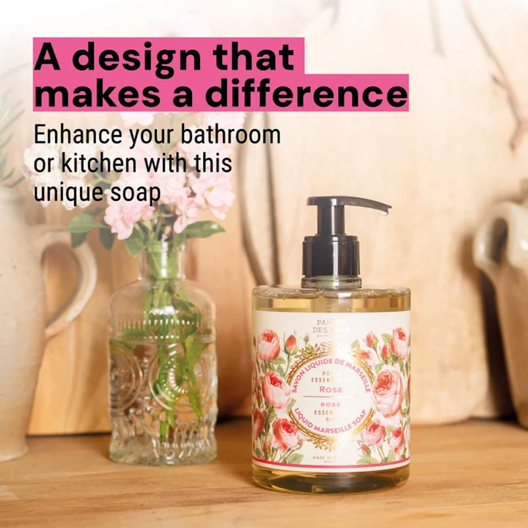 Cuddle Decor Liquid Marseille Soap - Rejuvenating Rose by PANIER DES SENS 7