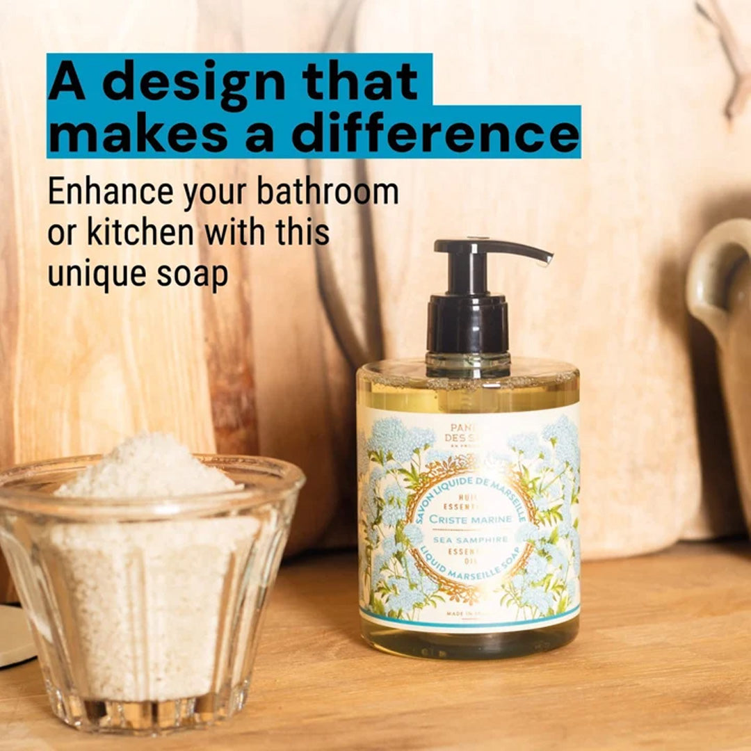 Cuddle Decor Liquid Marseille Soap - Sea Samphire by PANIER DES SENS 5