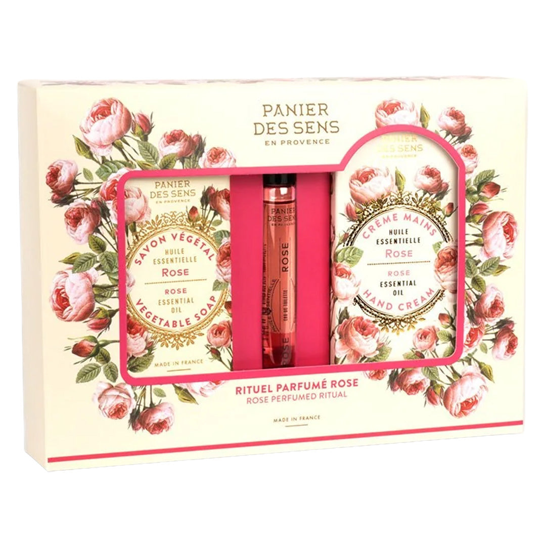 Cuddle Decor Gift Set Box - Rejuvenating Rose by PANIER DES SENS 1
