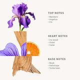 Cuddle Decor Scented Candle - Blooming Iris by PANIER DES SENS 3