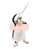 Patience Brewster by Mackenzie Childs Penguin en Pointe Ornament pink tutu