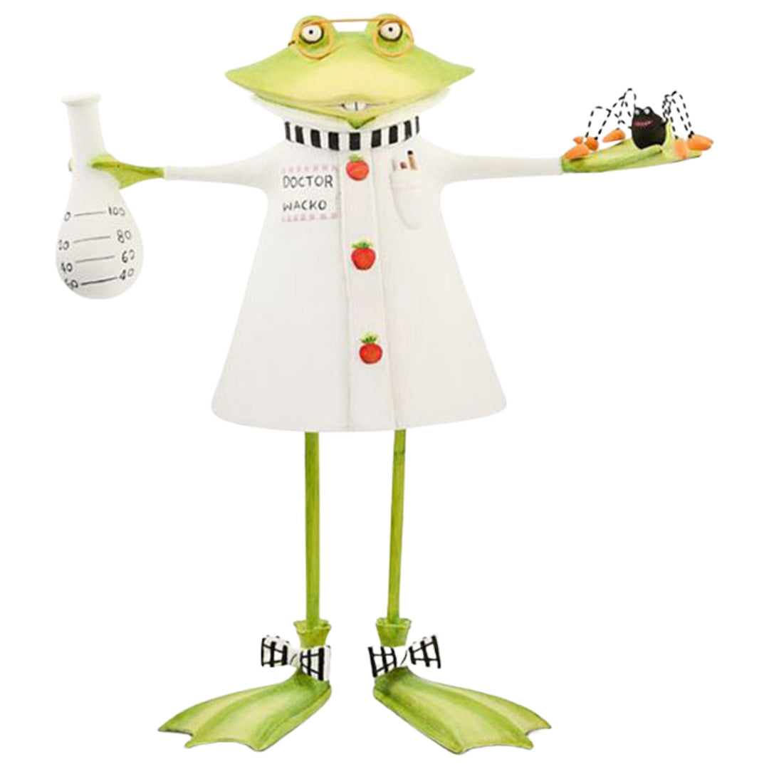 patience brewster dr wacko frog figure
