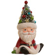 Retro Santa Seated with Tree Hat by Bethany Lowe  front