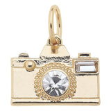 Cuddle Decor Rhinestone Camera Charm
