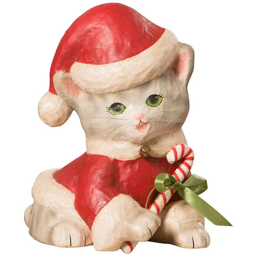 Santa Kitty by Bethany Lowe Designs front