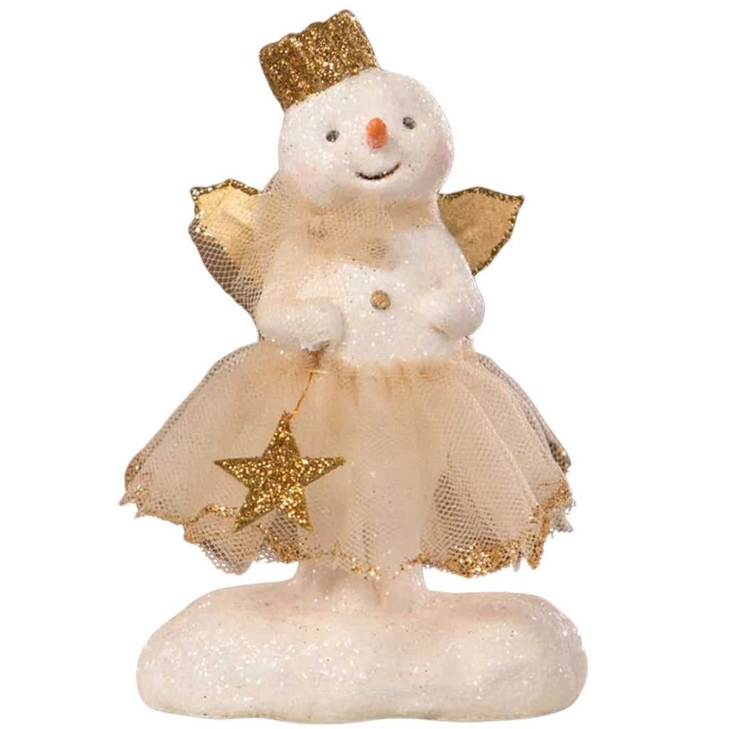 Michelle Allen for Bethany Lowe Snow Angel Holding Star front white