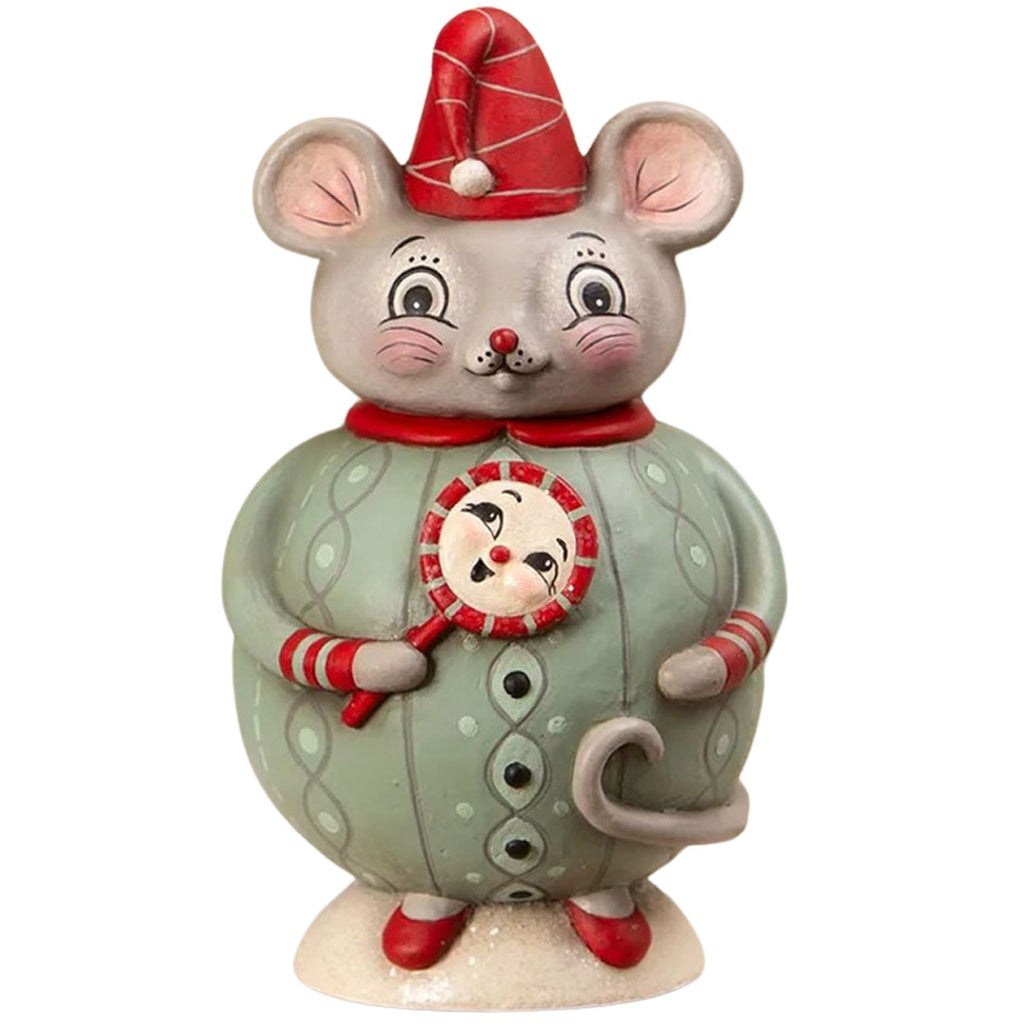 Johanna Parker for Bethany Lowe Spencer Squeak Dreams Jar front white