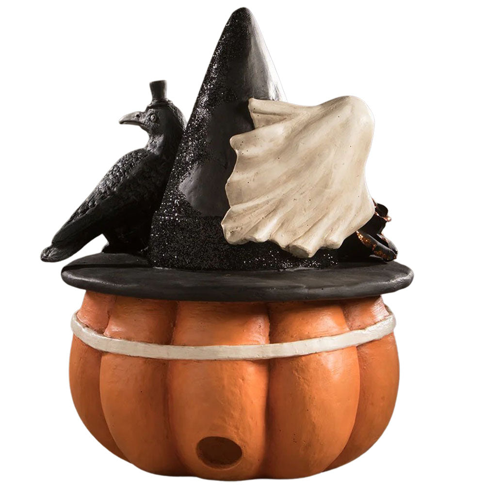 Spooktacular Gathering Halloween Figurine by Bethany Lowe front back