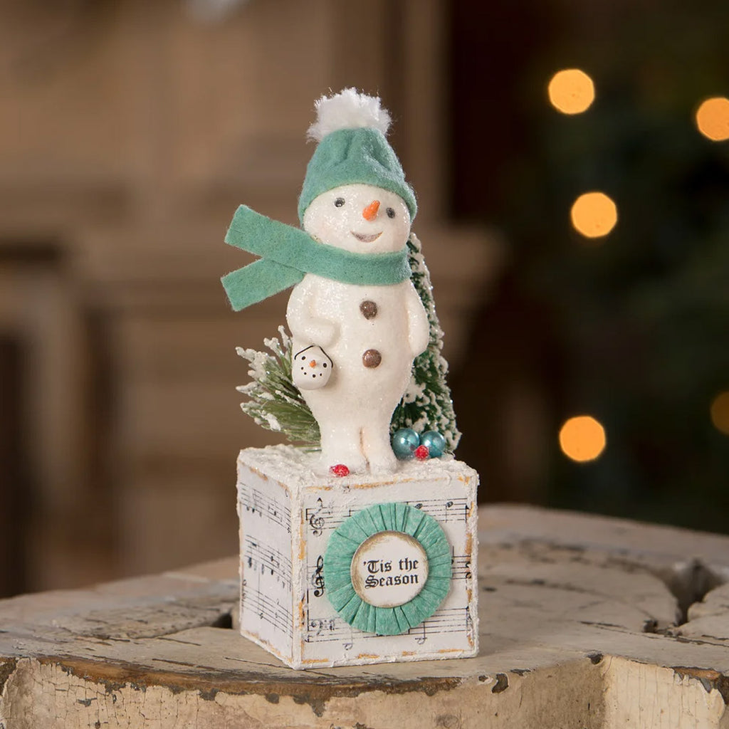 Michelle Allen for Bethany Lowe Tis the Season Snowman front