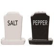 Transpac Spooky Salt Pepper Shaker Set 2
