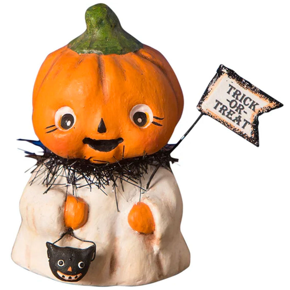 Trick or Treat Pumpkinhead by Michelle Allen front