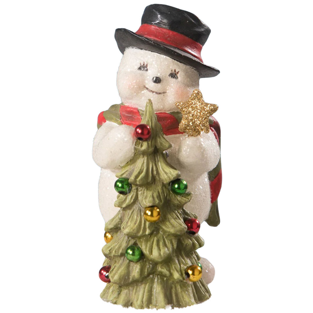 Trimming the Tree Snowman