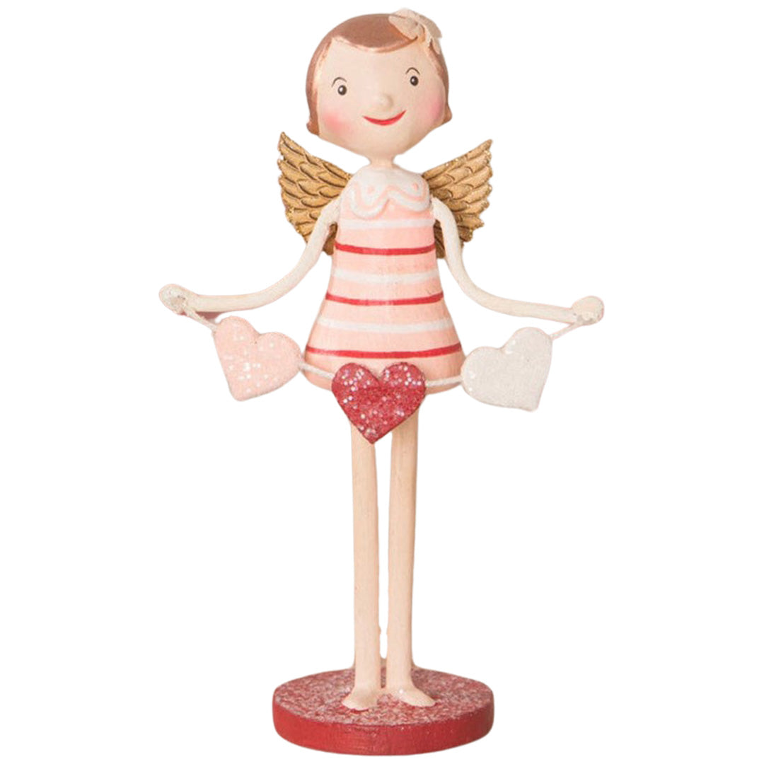Sweet Little Cherub Valentine's Figurine