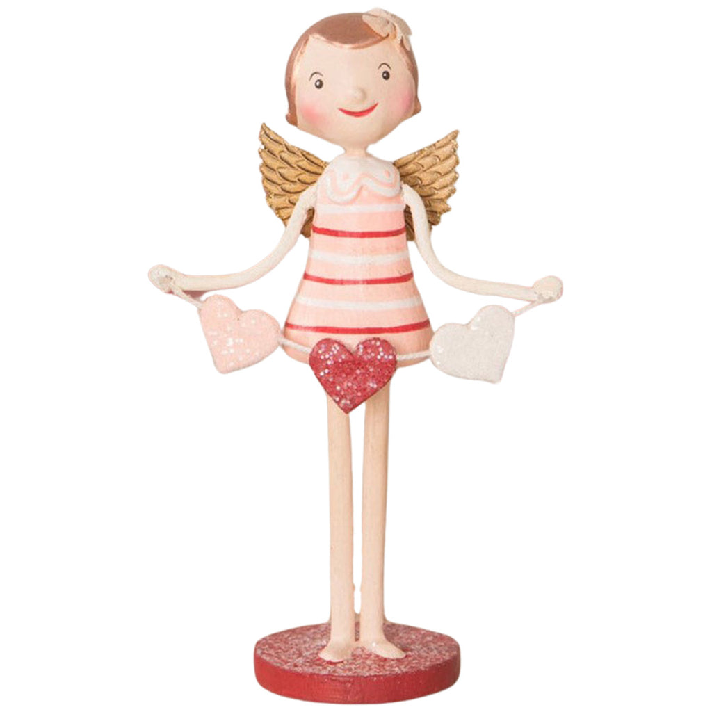 Sweet Little Cherub Valentine's Figurine