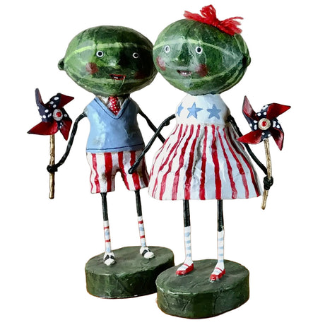 Cuddle Decor Lori Mitchell Seedless Sam & Sweet Suzannah - Set of 2