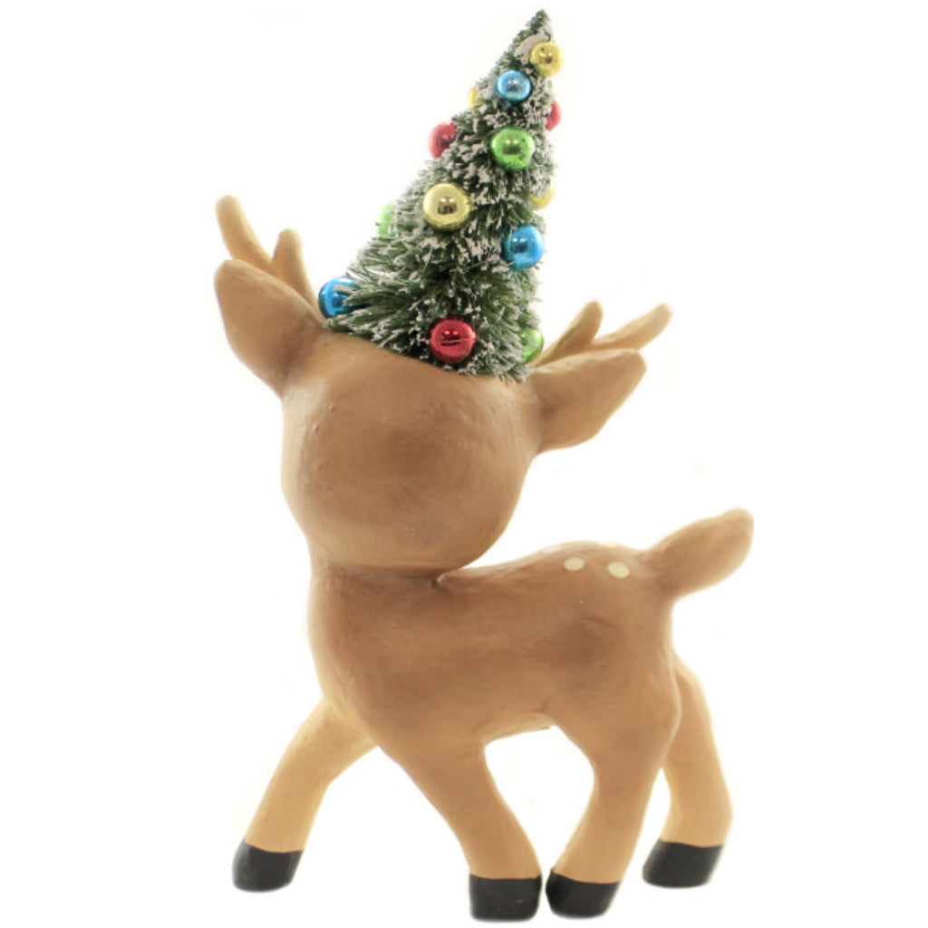 Merry & Bright Standing Reindeer back