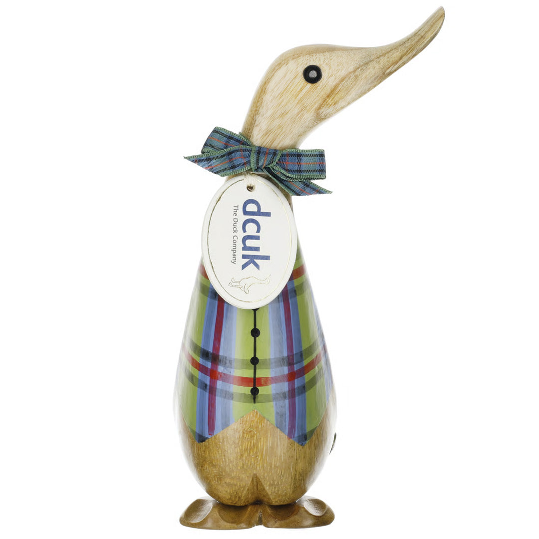 DCUK Tartan Waistcoat Duckling LOYAL