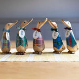DCUK Tartan Waistcoat Ducklings Set