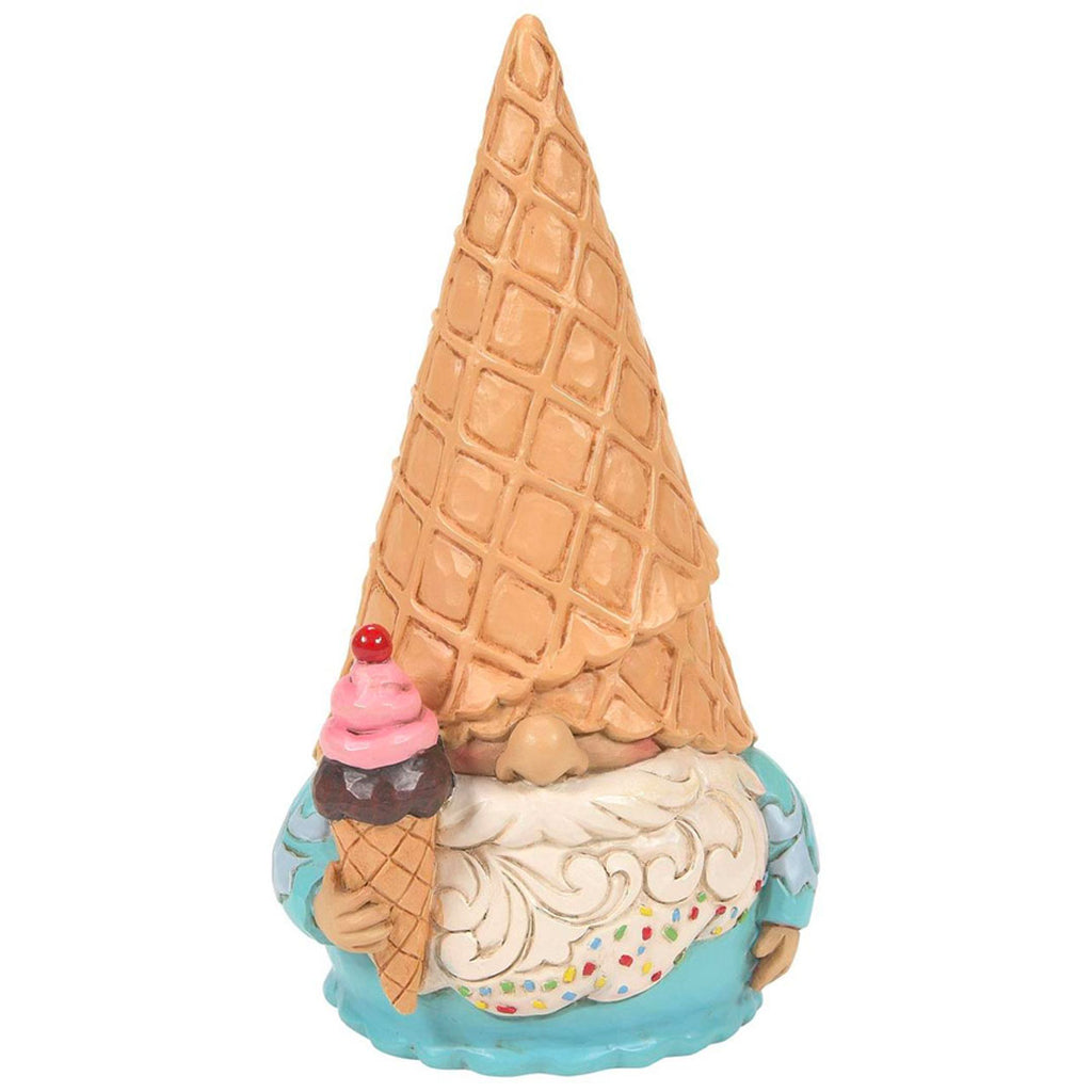 Jim Shore Ice Cream Gnome Figurine 6.375" front