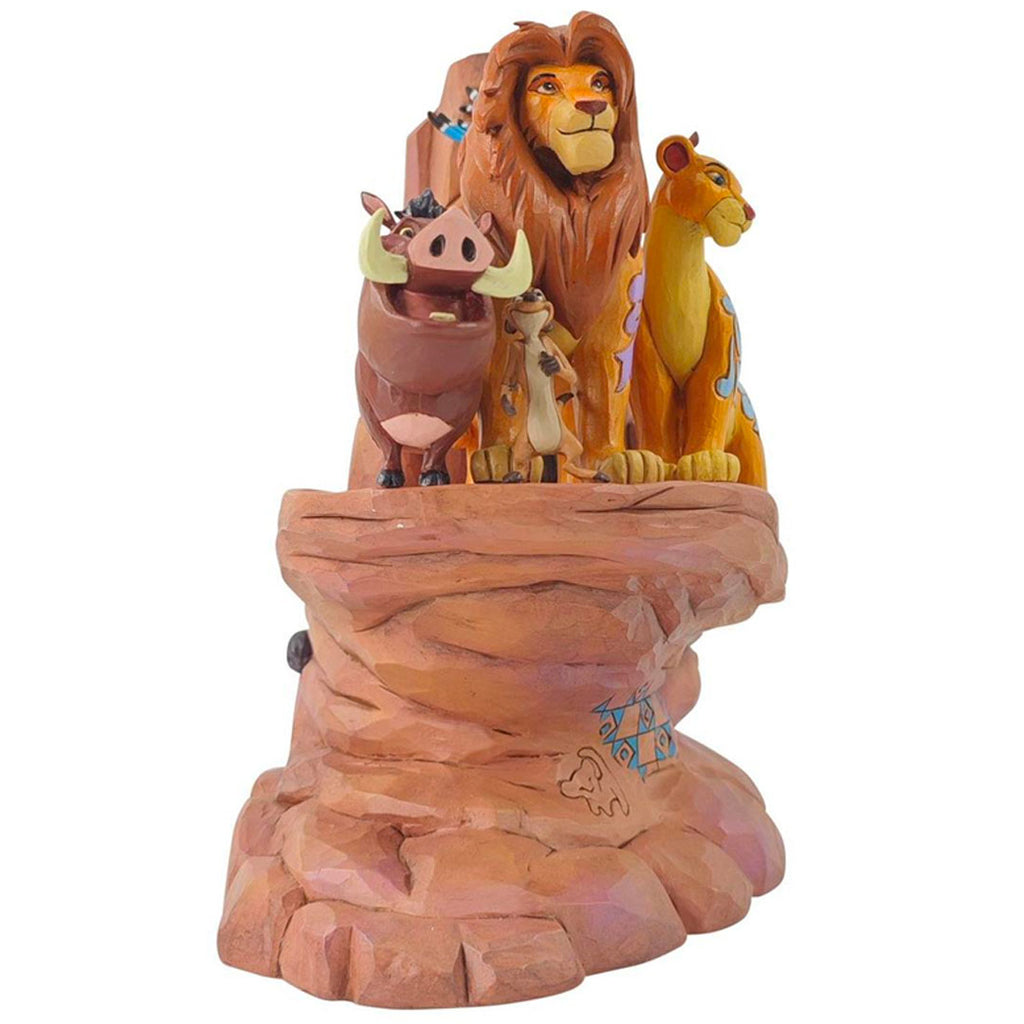 Jim Shore Lion King Carved in Stone 9" front