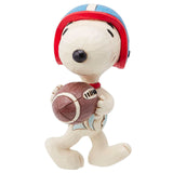 Jim Shore Snoopy Football Mini 3.25" front