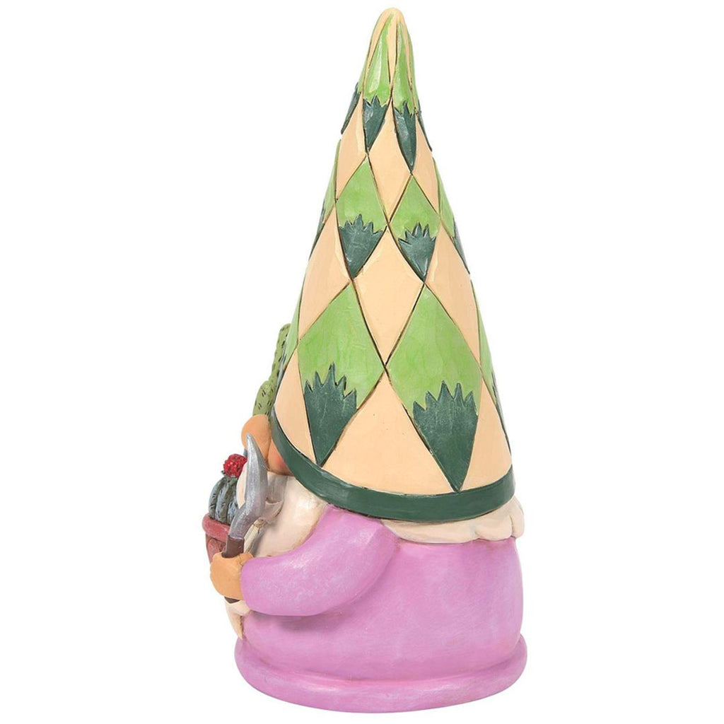 Jim Shore Succulent Gnome Figurine 5.75" side
