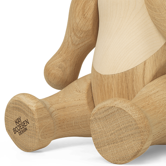 Kay Bojesen Bear Oak & Maple - 3 Sizes Available q