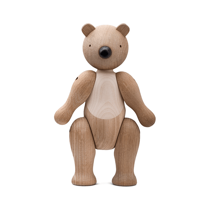 Kay Bojesen Bear Oak & Maple - 3 Sizes Available e