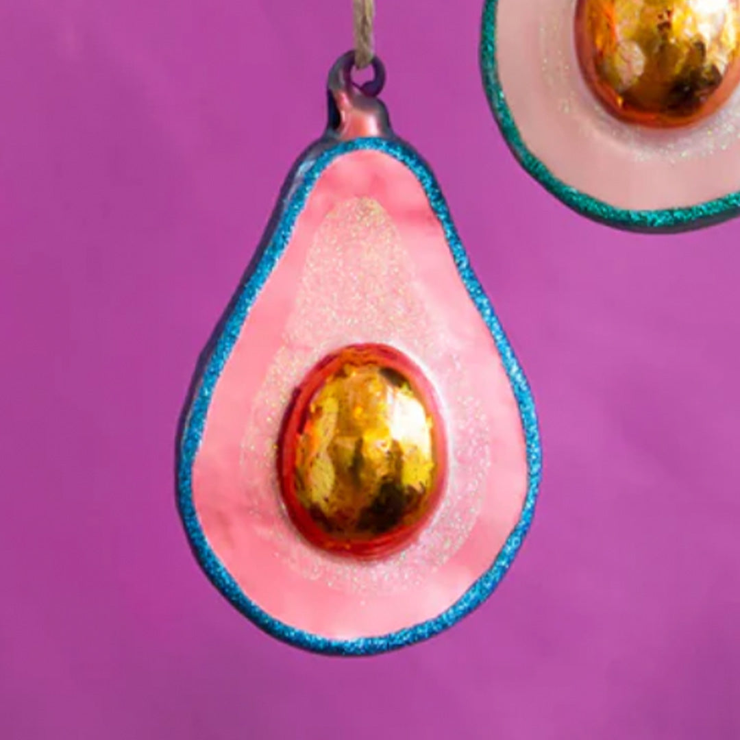Glitterville Absolutely Avocado Ornament - Thumbnail 3