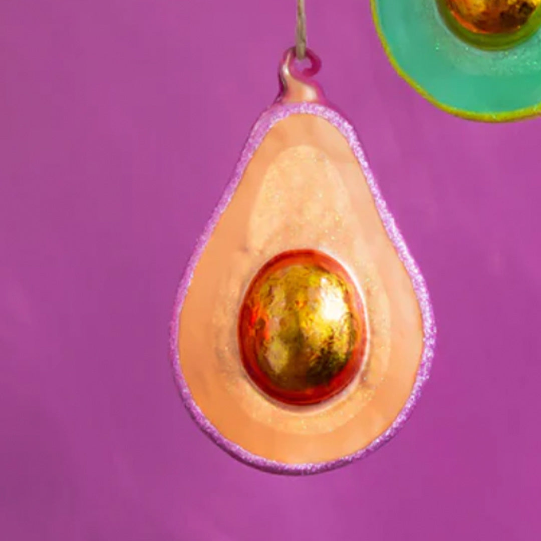 Glitterville Absolutely Avocado Ornament - Thumbnail 4