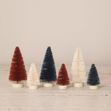 Old Glory Mini Bottle Brush Tree by Bethany Lowe