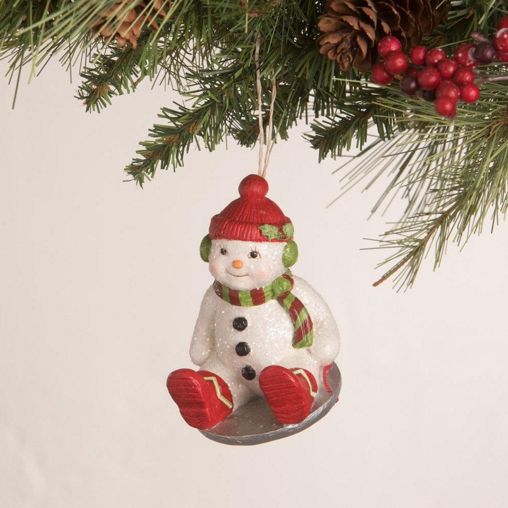 Cheerful Snowman Ornament - Thumbnail 3
