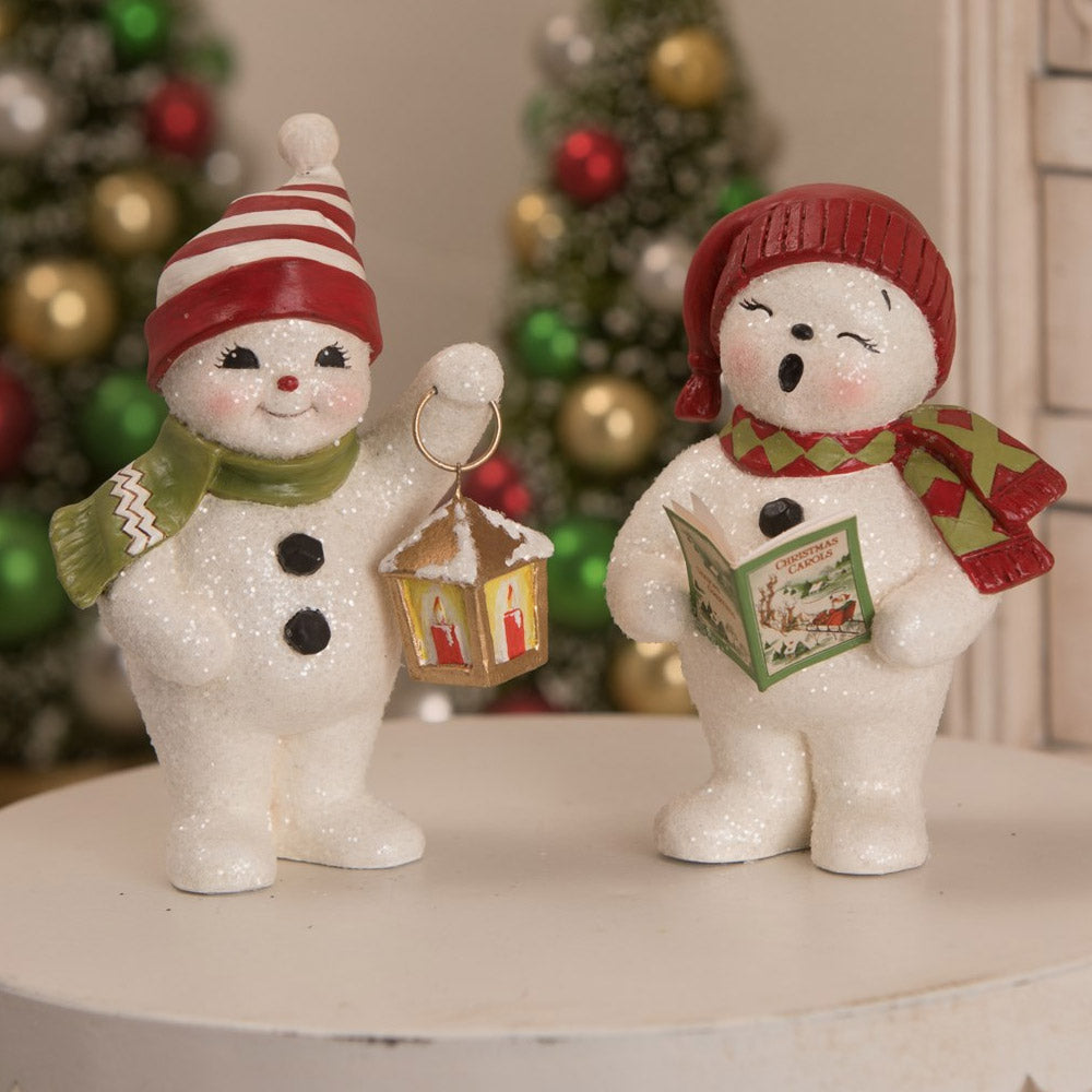 Christmas Caroling Snowman - Thumbnail 3