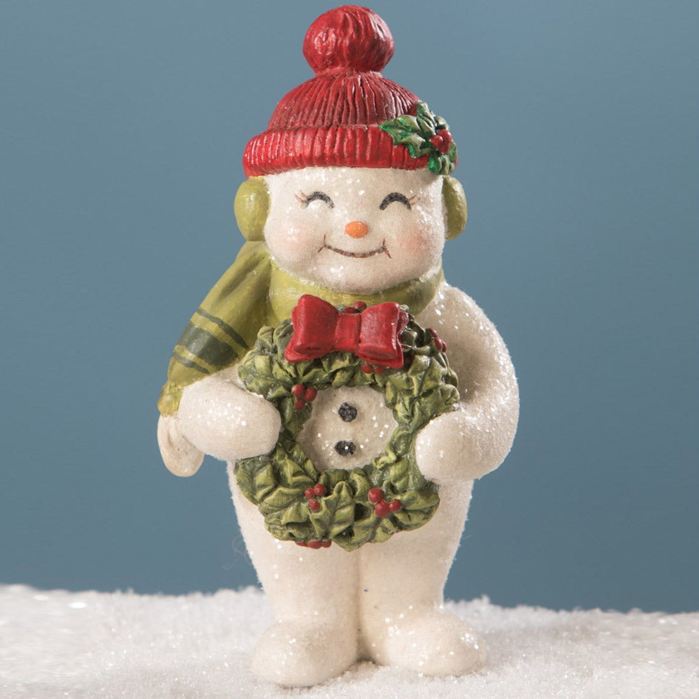 Christmas Cheer Snowman Figurine by Bethany Lowe