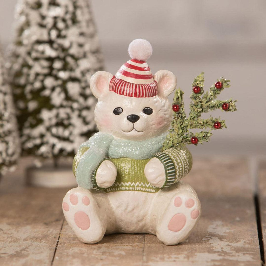 Beary Merry Christmas Bear Figurine by Bethany Lowe