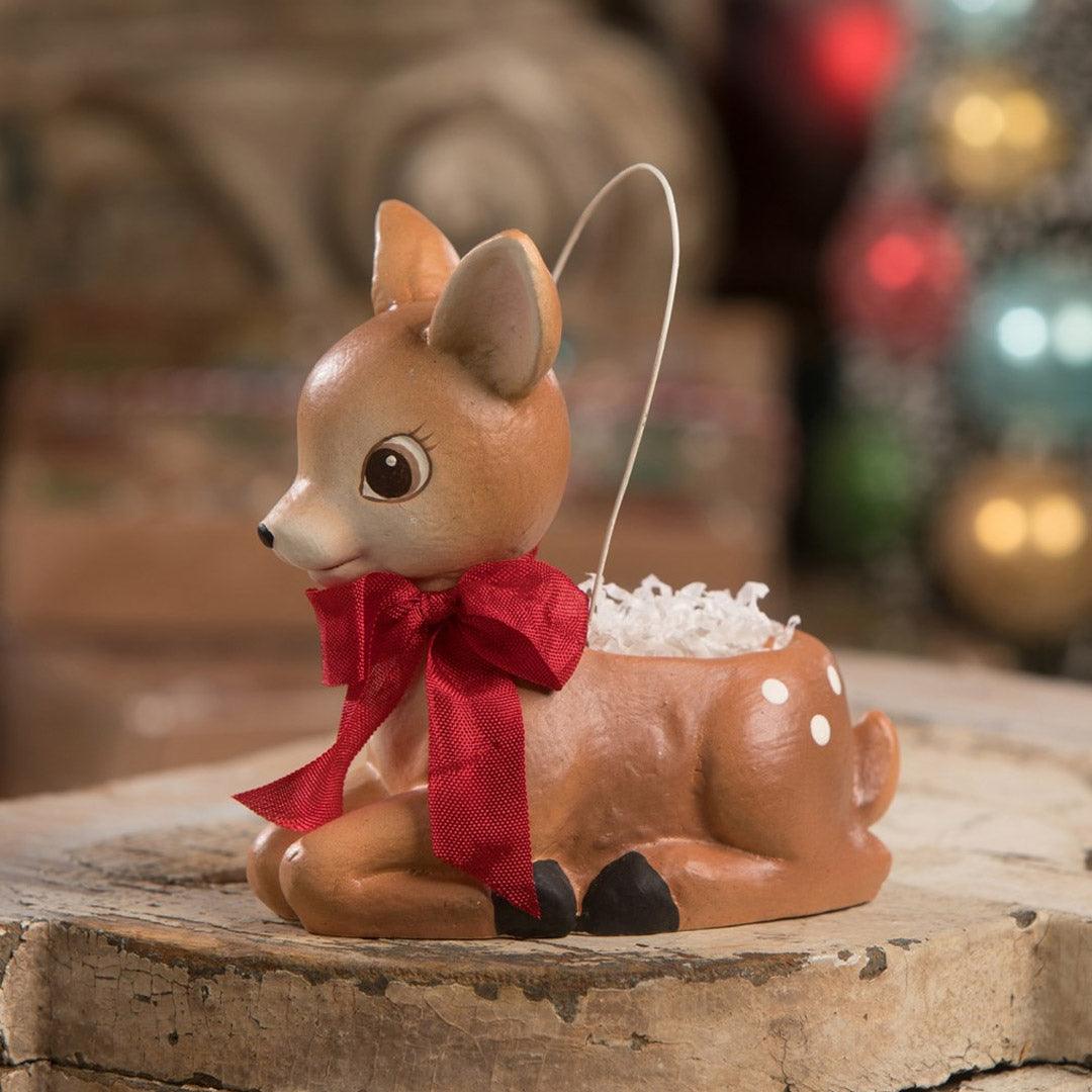 Bethany Lowe Reindeer Bucket