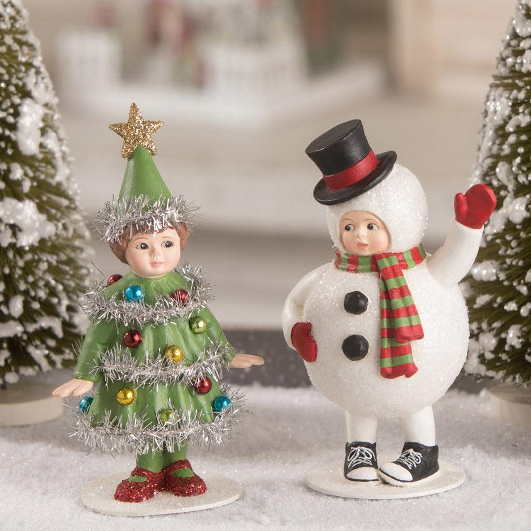O' Tannenbaum Tammy Christmas Figurine by Bethany Lowe set