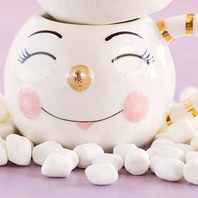 Glitterville Holly Jolly Mug Closed Eyes
