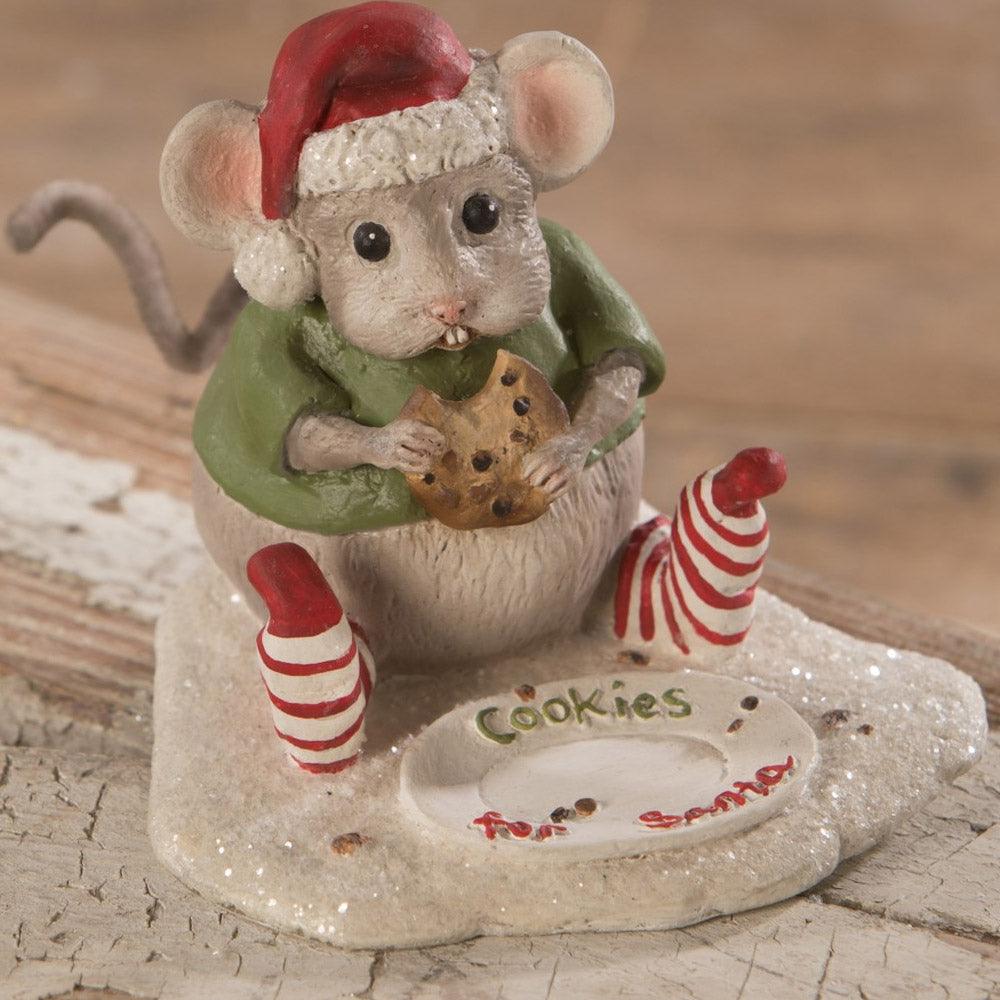 Nibbles Mouse Christmas Figurine by Bethany Lowe Designs 